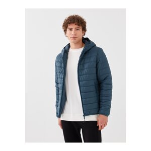 LC Waikiki Men's Slim Fit Hooded Down Jacket