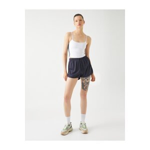 Koton Sports Half Tank Bra with Grosgrain Detail on the Sides