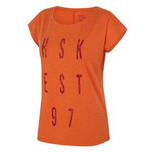 Women's functional T-shirt HUSKY Tingl L lt. Orange