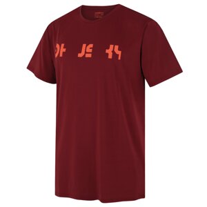 Men's functional T-shirt HUSKY Thaw M bordo