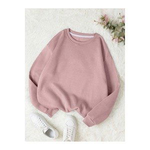 Know Women's Dry Rose Plain Crewneck Sweatshirt