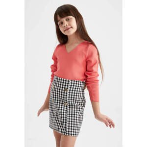 DEFACTO Girl Crop V-Neck Pullover