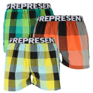 3PACK Mens Shorts Represent Mikebox