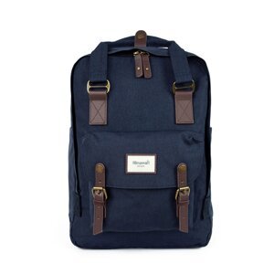 Himawari Unisex's Backpack Tr21313-6 Navy Blue