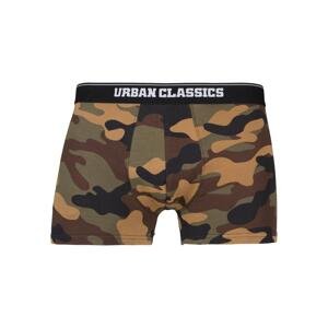 Organic Boxer Shorts, 5 Pack wd camo+grn+blk+grey+sw camo