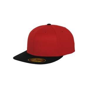 Premium 210 Fitted 2-Tone red/blk