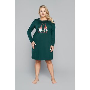 Santa's Women's Long Sleeve Shirt - Green