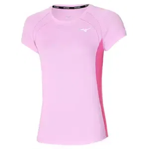 Dámské tričko Mizuno  DryAeroFlow Tee Pink Lavender