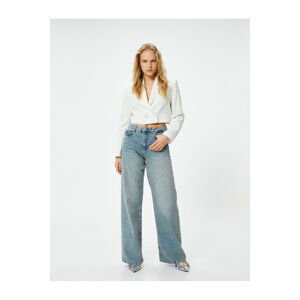 Koton Wide Leg Jeans Standard Waist - Bianca Wide Leg Jean