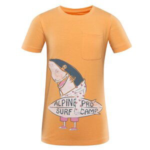 Children's cotton T-shirt ALPINE PRO SUNNO peach variant pa