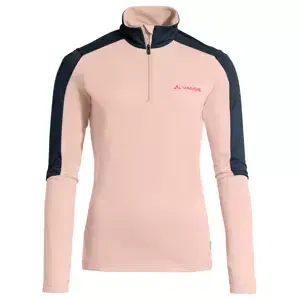 Women's sweatshirt VAUDE Livigno Halfzip II W's Sand Rose, 40