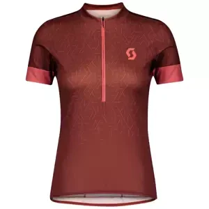 Scott Endurance 20 S/Sl Rust Red/Brick Red Women's Cycling Jersey