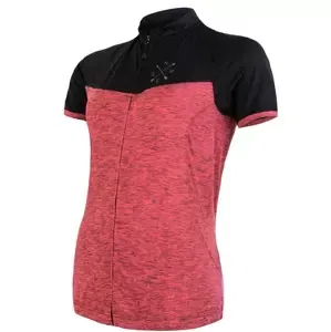 Women's cycling jersey Sensor Cyklo Motion Pink/Black