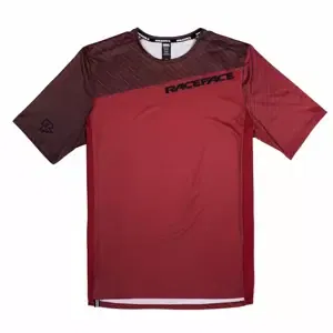 Men's Race Face INDY SS Dark Red Cycling Jersey