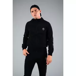 Men's Sweatshirt Hydrogen Tech FZ Sweatshirt Skull Black M