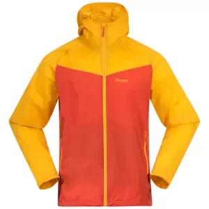 Men's Bergans Microlight Jacket Brick/Light Golden Yellow