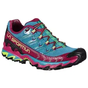 Women's Running Shoes La Sportiva Ultra Raptor II Woman Red Plum/Topaz