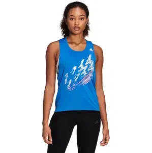 adidas Speed Tank Women's Tank Top Blue, L