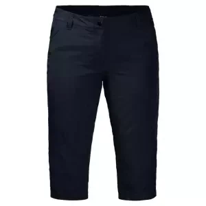 Women's Shorts Jack Wolfskin Kalahari 3/4 Pants Midnight Blue