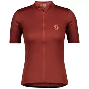 Scott Endurance 10 S/Sl Rust Red/Brick Red Women's Cycling Jersey