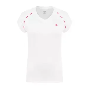 Women's T-shirt K-Swiss Hypercourt Express Tee 2 White M