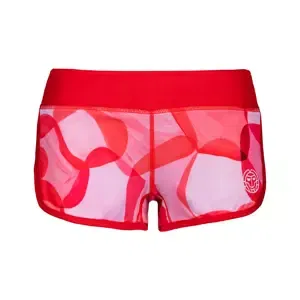 Women's Shorts BIDI BADU Elani Tech 2 In 1 Shorts Red/Orange M