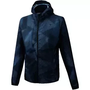 Men's Mizuno Printed Hoodie Jacket Black, S