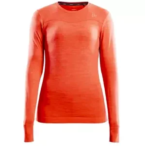 Women's T-shirt Craft Fuseknit Comfort LS - pink, S