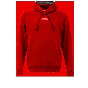 Men's CCM Team Fleece Pullover Hoodie Red XL