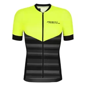Men's Cycling Jersey Rock Machine MTB/XC - Black/Green