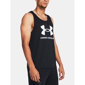 Under Armour Tank Top UA SPORTSTYLE LOGO TANK-BLK - Men