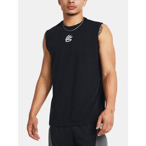 Under Armour Curry Tank Top SLVS Tee-BLK - Men's