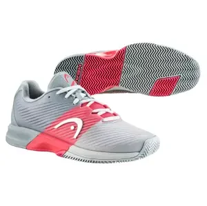 Head Revolt Pro 4.0 Clay Grey/Coral EUR 38 Women's Tennis Shoes