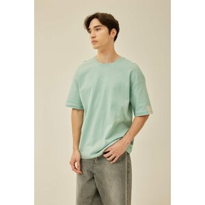 DEFACTO Comfort Fit Crew Neck Printed T-Shirt