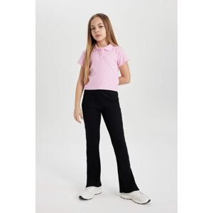 DEFACTO Girl Flare Leg Ribbed Camisole Trousers