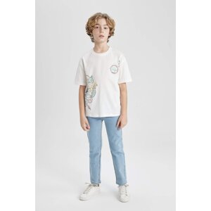 DEFACTO Boy Straight Fit Standard Leg Jeans