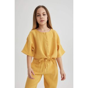 DEFACTO Girl Short Sleeve Blouse