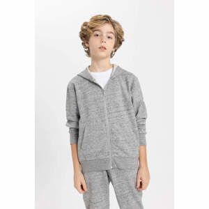 DEFACTO Boy Hooded Cardigan