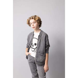 DEFACTO Oversize Fit Crew Neck Cardigan