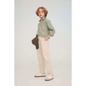 DEFACTO Boy Balloon Fit Standard Leg Twill Trousers