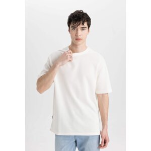 DEFACTO Comfort Fit Crew Neck T-Shirt