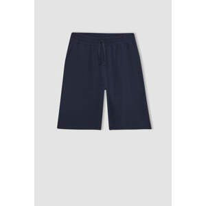 DEFACTO Regular Fit Pocket Pique Shorts Pajama Bottoms