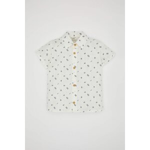 DEFACTO Regular Fit Printed Short Sleeve Shirt