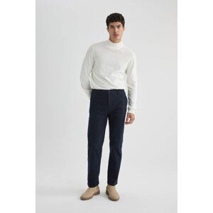 DEFACTO Regular Fit Zipper Pocket Gabardine Chino Pants