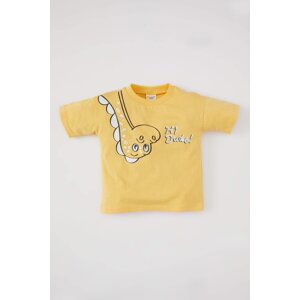 DEFACTO Baby Boy Crew Neck Animal Patterned T-Shirt