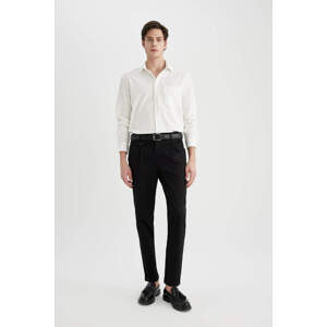 DEFACTO Tapered Fit Double Hem Twill Trousers