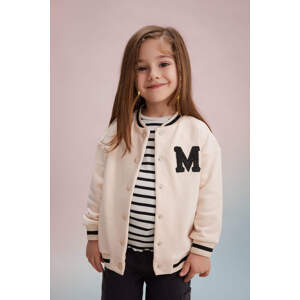 DEFACTO Baby Girl College Collar Bomber Jacket