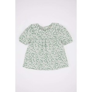 DEFACTO Baby Girl Bebe Collar Crinkle Viscose Shirt