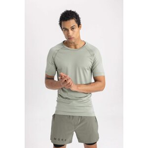 DeFactoFit Slim Fit Crew Neck T-Shirt