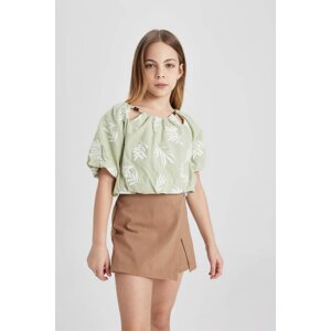 DEFACTO Girl Short Sleeve Blouse